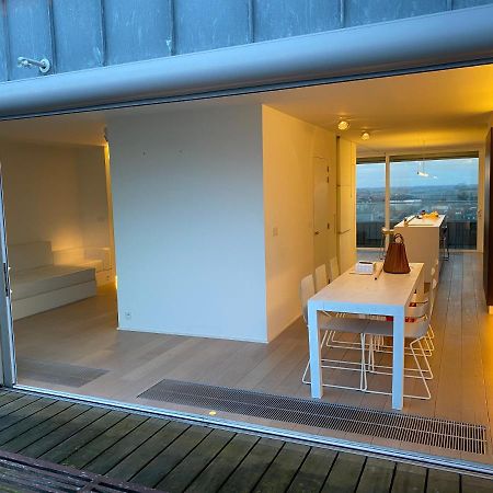 Apartamento Penthouse Sea-Loft Blankenberge, Uniek Zeezicht, Luxeloft Met 40M2 Terras! Exterior foto