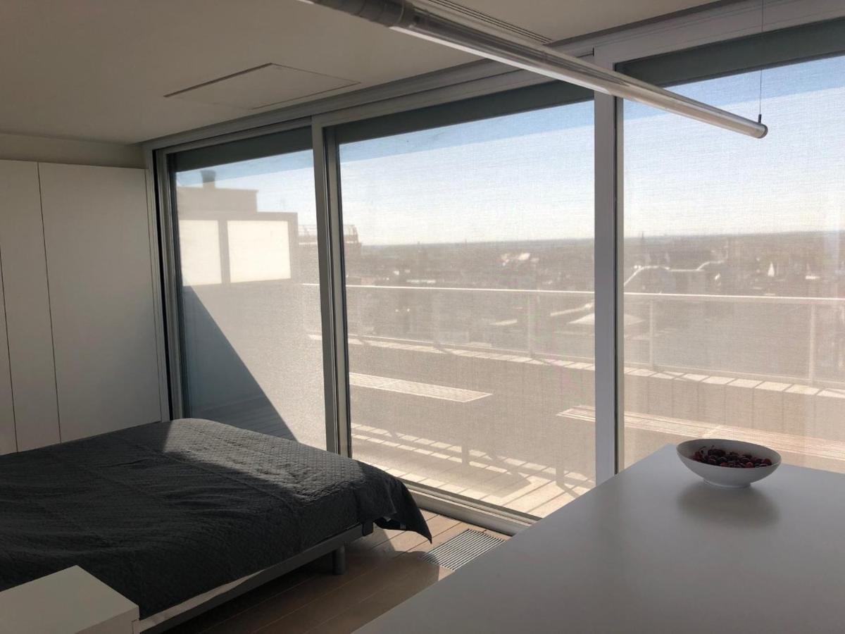 Apartamento Penthouse Sea-Loft Blankenberge, Uniek Zeezicht, Luxeloft Met 40M2 Terras! Exterior foto