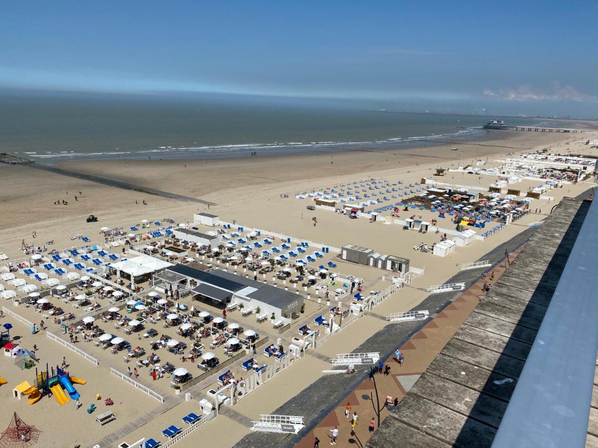 Apartamento Penthouse Sea-Loft Blankenberge, Uniek Zeezicht, Luxeloft Met 40M2 Terras! Exterior foto